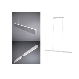 LED závěsné svítidlo s bezdotykovým ovládáním Aptare 2700K / 16,5W / 16,5W hliník kartáčovaný stmívatelné - PAULMANN Obrázek pro produkt LED závěsné svítidlo s bezdotykovým ovládáním Aptare 2700K / 16,5W / 16,5W hliník kartáčovaný stmívatelné - PAULMANN