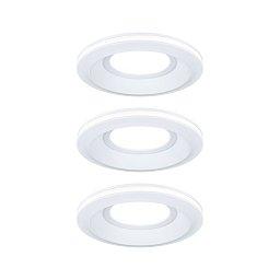 LED vestavné svítidlo Sormus 3ks sada IP65 kruhové 100mm 3x4,8W / 1,5W / 230V 3000K bílá - PAULMANN Obrázek pro produkt LED vestavné svítidlo Sormus 3ks sada IP65 kruhové 100mm 3x4,8W / 1,5W / 230V 3000K bílá - PAULMANN