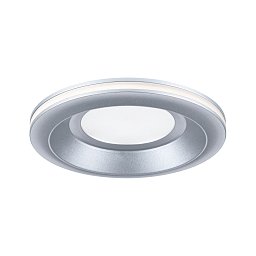LED vestavné svítidlo Sormus samostatné svítidlo IP65 kruhové 100mm 4,8W / 1,5W / 230V 3000K matný chrom - PAULMANN Obrázek pro produkt LED vestavné svítidlo Sormus samostatné svítidlo IP65 kruhové 100mm 4,8W / 1,5W / 230V 3000K matný chrom - PAULMANN