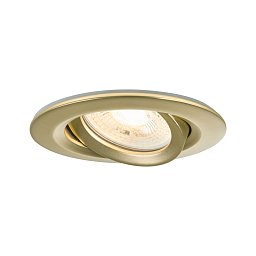 Vestavné svítidlo Nova Plus IP65 kruhové 93mm 30° GU5,3 / GU10 max. 35W 230/12V stmívatelné zlatá mat - PAULMANN Obrázek pro produkt Vestavné svítidlo Nova Plus IP65 kruhové 93mm 30° GU5,3 / GU10 max. 35W 230/12V stmívatelné zlatá mat - PAULMANN