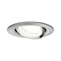 LED vestavné svítidlo Nova Coin samostatné svítidlo kruhové 84mm 50° 2,8W 230V 4000K kov kartáčovaný - PAULMANN Obrázek pro produkt LED vestavné svítidlo Nova Coin samostatné svítidlo kruhové 84mm 50° 2,8W 230V 4000K kov kartáčovaný - PAULMANN