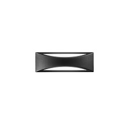 Venkovní nástěnné svítidlo LED WEISS hliník černá 16W 1800LM CCT IP54 35x12x11,3 cm - FANEUROPE Obrázek pro produkt Venkovní nástěnné svítidlo LED WEISS hliník černá 16W 1800LM CCT IP54 35x12x11,3 cm - FANEUROPE