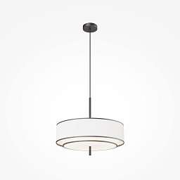 Závěsné svítidlo Bergamo E27 5x60W černá/bílá kov - MAYTONI Obrázek pro produkt Závěsné svítidlo Bergamo E27 5x60W černá/bílá kov - MAYTONI
