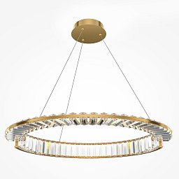 Závěsné svítidlo Krone 3000K 36W teplá bílá mosaz kov - MAYTONI Obrázek pro produkt Závěsné svítidlo Krone 3000K 36W teplá bílá mosaz kov - MAYTONI