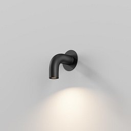 Nástěnné svítidlo Sleek 3000K 2W teplá bílá 150lm grafit ocel IP65 - MAYTONI Obrázek pro produkt Nástěnné svítidlo Sleek 3000K 2W teplá bílá 150lm grafit ocel IP65 - MAYTONI