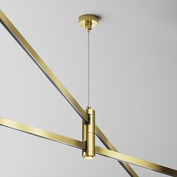 Dvojitý lankový závěs 24V mosaz hliník pro magnetickou lištu Flarity - MAYTONI Obrázek pro produkt Dvojitý lankový závěs 24V mosaz hliník pro magnetickou lištu Flarity - MAYTONI