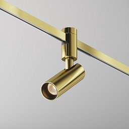 Svítidlo pro kolejnicový systém Focus LED 2700K 5W 150lm mosaz hliník teplá bílá Flarity - MAYTONI Obrázek pro produkt Svítidlo pro kolejnicový systém Focus LED 2700K 5W 150lm mosaz hliník teplá bílá Flarity - MAYTONI
