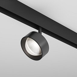 Svítidlo pro kolejnicový systém Lens 2700K 15W teplá bílá černý hliník stmívatelné Exility - MAYTONI Obrázek pro produkt Svítidlo pro kolejnicový systém Lens 2700K 15W teplá bílá černý hliník stmívatelné Exility - MAYTONI