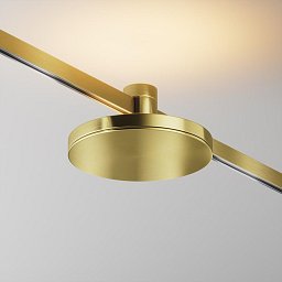 Svítidlo pro kolejnicový systém Plato 2700K 7W teplá bílá 250lm mosaz hliník Flarity - MAYTONI Obrázek pro produkt Svítidlo pro kolejnicový systém Plato 2700K 7W teplá bílá 250lm mosaz hliník Flarity - MAYTONI
