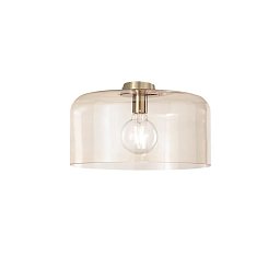 Stropní svítidlo Gibus, jantarové, 1xE27, 40 x 18 cm - FANEUROPE Obrázek pro produkt Stropní svítidlo Gibus, jantarové, 1xE27, 40 x 18 cm - FANEUROPE
