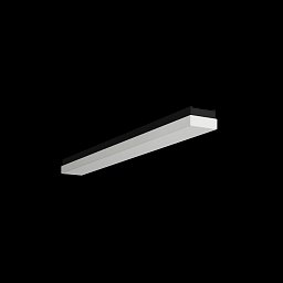 MATAR 5 stropní/nástěnné plastové svítidlo černá / bílá IP44 3000 K 19W LED - OSMONT Obrázek pro produkt MATAR 5 stropní/nástěnné plastové svítidlo černá / bílá IP44 3000 K 19W LED - OSMONT