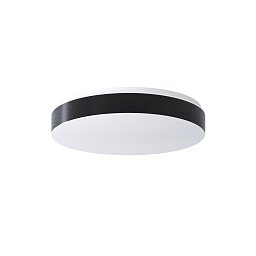 DELIA C2A stropní/nástěnné plastové svítidlo bílá / černá IP54 3000 K 25W LED HF - OSMONT Obrázek pro produkt DELIA C2A stropní/nástěnné plastové svítidlo bílá / černá IP54 3000 K 25W LED HF - OSMONT
