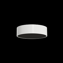 KRUGER 1 FC stropní/nástěnné plastové svítidlo bílá / černá IP40 4000 K 18W LED - OSMONT Obrázek pro produkt KRUGER 1 FC stropní/nástěnné plastové svítidlo bílá / černá IP40 4000 K 18W LED - OSMONT