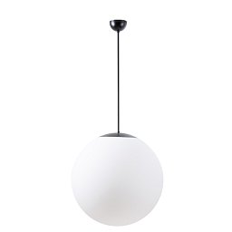 ADRIA P4 závěsné skleněné svítidlo černá / bílá IP40 40W E27 HF - OSMONT Obrázek pro produkt ADRIA P4 závěsné skleněné svítidlo černá / bílá IP40 40W E27 HF - OSMONT