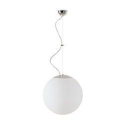 ADRIA L3 závěsné skleněné svítidlo nerez / bílá IP40 40W E27 HF - OSMONT Obrázek pro produkt ADRIA L3 závěsné skleněné svítidlo nerez / bílá IP40 40W E27 HF - OSMONT