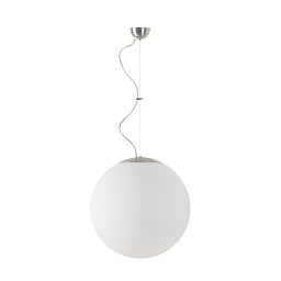 ADRIA L4 závěsné skleněné svítidlo kartáčovaná nerez / bílá IP40 40W E27 HF - OSMONT Obrázek pro produkt ADRIA L4 závěsné skleněné svítidlo kartáčovaná nerez / bílá IP40 40W E27 HF - OSMONT