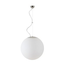 ADRIA L4 závěsné skleněné svítidlo nerez / bílá IP40 40W E27 HF - OSMONT Obrázek pro produkt ADRIA L4 závěsné skleněné svítidlo nerez / bílá IP40 40W E27 HF - OSMONT