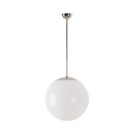ISIS P3 PM závěsné plastové svítidlo nerez / bílá IP40 40W E27 HF - OSMONT Obrázek pro produkt ISIS P3 PM závěsné plastové svítidlo nerez / bílá IP40 40W E27 HF - OSMONT