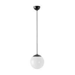 ISIS S1 PM závěsné plastové svítidlo černá / bílá IP40 25W E27 - OSMONT Obrázek pro produkt ISIS S1 PM závěsné plastové svítidlo černá / bílá IP40 25W E27 - OSMONT