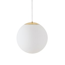 ISIS S3 PM-M HP závěsné plastové svítidlo mosaz / bílá IP40 3000 K 52W LED DALI - OSMONT Obrázek pro produkt ISIS S3 PM-M HP závěsné plastové svítidlo mosaz / bílá IP40 3000 K 52W LED DALI - OSMONT
