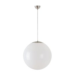ISIS S4 PE závěsné plastové svítidlo kartáčovaná nerez / bílá IP40 4000 K 41W LED - OSMONT Obrázek pro produkt ISIS S4 PE závěsné plastové svítidlo kartáčovaná nerez / bílá IP40 4000 K 41W LED - OSMONT