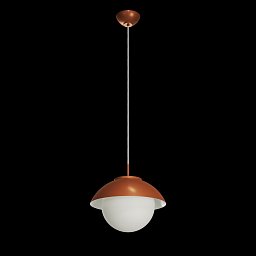 LUKIDA ST2 závěsné skleněné svítidlo terakota / bílá IP40 4000 K 20W LED - OSMONT Obrázek pro produkt LUKIDA ST2 závěsné skleněné svítidlo terakota / bílá IP40 4000 K 20W LED - OSMONT