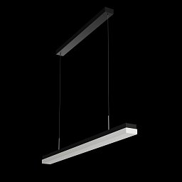 MATAR LE2 závěsné plastové svítidlo černá / bílá IP40 4000 K 20W LED - OSMONT Obrázek pro produkt MATAR LE2 závěsné plastové svítidlo černá / bílá IP40 4000 K 20W LED - OSMONT