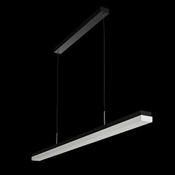 MATAR LE3 závěsné plastové svítidlo černá / bílá IP40 4000 K 26W LED - OSMONT Obrázek pro produkt MATAR LE3 závěsné plastové svítidlo černá / bílá IP40 4000 K 26W LED - OSMONT