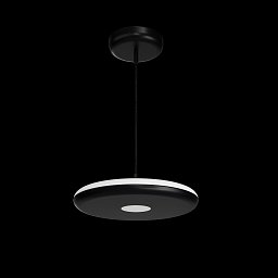 ZETA ST1 PF závěsné plastové svítidlo černá IP40 4000 K 31W LED - OSMONT Obrázek pro produkt ZETA ST1 PF závěsné plastové svítidlo černá IP40 4000 K 31W LED - OSMONT