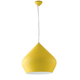 Závěsné svítidlo THOLOS žlutá/bílá, 1xE27, 52x201 cm - FANEUROPE Obrázek pro produkt Závěsné svítidlo THOLOS žlutá/bílá, 1xE27, 52x201 cm - FANEUROPE