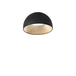 Stropní LED svítidlo COCO černá, 30 W, 3300 lm, CCT, 35x23 cm - FANEUROPE Obrázek pro produkt Stropní LED svítidlo COCO černá, 30 W, 3300 lm, CCT, 35x23 cm - FANEUROPE