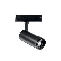 Třífázový lištový LED reflektor EXPLORER černý, 30 W, 3000-4000 K, pr. 71x167 mm - FANEUROPE Obrázek pro produkt Třífázový lištový LED reflektor EXPLORER černý, 30 W, 3000-4000 K, pr. 71x167 mm - FANEUROPE