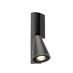 T-TUBE nástěnné světlo pro povrchovou montáž, GU10, jednoduché, IP44, max. 10 W, černé - BIG WHITE (SLV) Obrázek pro produkt T-TUBE nástěnné světlo pro povrchovou montáž, GU10, jednoduché, IP44, max. 10 W, černé - BIG WHITE (SLV)