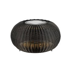ADEGAN venkovní stojací lampa, plochá, solární, 2200 K, IP65, černá - BIG WHITE (SLV) Obrázek pro produkt ADEGAN venkovní stojací lampa, plochá, solární, 2200 K, IP65, černá - BIG WHITE (SLV)