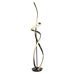 Stojací lampa Bandol 40W 4000lm 3000K černý chrom - GeeTi Obrázek pro produkt Stojací lampa Bandol 40W 4000lm 3000K černý chrom - GeeTi