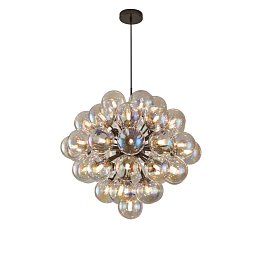 Závěsné svítidlo Portofino 44x 2W 230lm 3000K černý chrom - GeeTi Obrázek pro produkt Závěsné svítidlo Portofino 44x 2W 230lm 3000K černý chrom - GeeTi