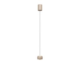 Závěsné svítidlo Quiberon 6W 600lm 3000K béžová - GeeTi Obrázek pro produkt Závěsné svítidlo Quiberon 6W 600lm 3000K béžová - GeeTi