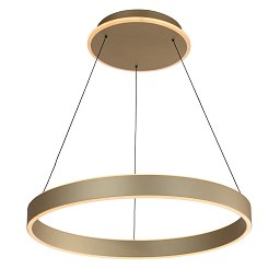 Závěsné svítidlo Marling 50W 5000lm 3000K zlatá - GeeTi Obrázek pro produkt Závěsné svítidlo Marling 50W 5000lm 3000K zlatá - GeeTi