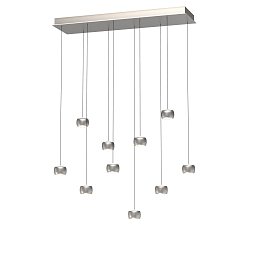 Závěsné svítidlo Quiberon 56W 5600lm 3000K matný nikl - GeeTi Obrázek pro produkt Závěsné svítidlo Quiberon 56W 5600lm 3000K matný nikl - GeeTi