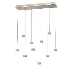 Závěsné svítidlo Quiberon 56W 5600lm 3000K béžová - GeeTi Obrázek pro produkt Závěsné svítidlo Quiberon 56W 5600lm 3000K béžová - GeeTi
