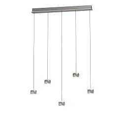 Závěsné svítidlo Quiberon 36W 3000lm 3000K matný nikl - GeeTi Obrázek pro produkt Závěsné svítidlo Quiberon 36W 3000lm 3000K matný nikl - GeeTi