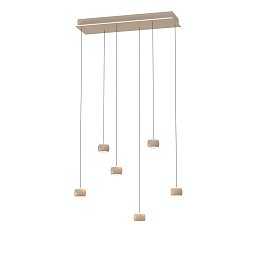 Závěsné svítidlo Quiberon 36W 3600lm 3000K béžová - GeeTi Obrázek pro produkt Závěsné svítidlo Quiberon 36W 3600lm 3000K béžová - GeeTi