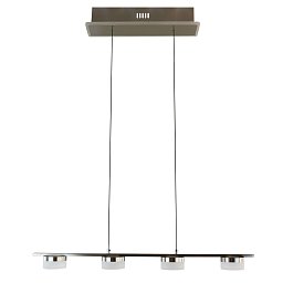 Závěsné svítidlo Cassis 21W 2100lm 3000K matný nikl - GeeTi Obrázek pro produkt Závěsné svítidlo Cassis 21W 2100lm 3000K matný nikl - GeeTi