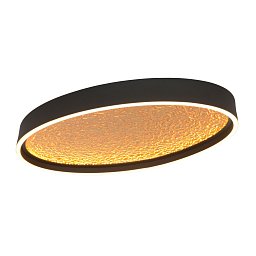 Stropní svítidlo Bormes 42W 4200lm 3000K černá / zlatá - GeeTi Obrázek pro produkt Stropní svítidlo Bormes 42W 4200lm 3000K černá / zlatá - GeeTi