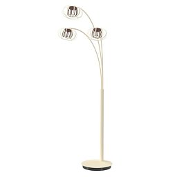Stojací lampa Salo 24W 2400lm 3000K béžová / černá - GeeTi Obrázek pro produkt Stojací lampa Salo 24W 2400lm 3000K béžová / černá - GeeTi