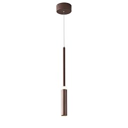 Závěsné LED svítidlo CANDLE bronz, 7 W, 720 lm, 4000 K, 140x4 cm - FANEUROPE Obrázek pro produkt Závěsné LED svítidlo CANDLE bronz, 7 W, 720 lm, 4000 K, 140x4 cm - FANEUROPE