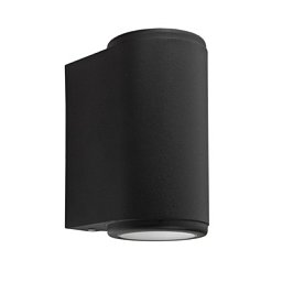 Nástěnné svítidlo MANDAL černé 2x LED GU10 7,8W 500lm 2700K UP / DOWN - NORLYS Obrázek pro produkt Nástěnné svítidlo MANDAL černé 2x LED GU10 7,8W 500lm 2700K UP / DOWN - NORLYS