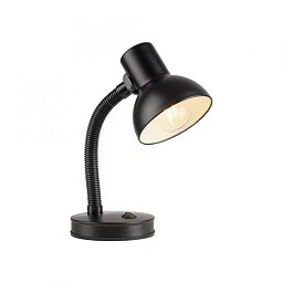 stolní lampa černá vypínač na psací stůl, na noční stolek - JUST LIGHT Obrázek pro produkt stolní lampa černá vypínač na psací stůl, na noční stolek - JUST LIGHT
