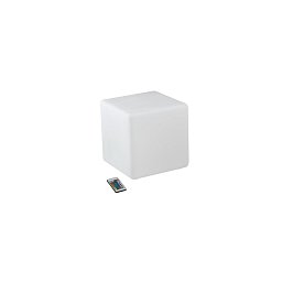 Nabíjecí venkovní svítidlo LED Geco, bílé, 4 W, 240 lm, RGBW, stmívatelné, IP65, vč. dálk. ovl., 30 x 30 x 30 cm - FANEUROPE Obrázek pro produkt Nabíjecí venkovní svítidlo LED Geco, bílé, 4 W, 240 lm, RGBW, stmívatelné, IP65, vč. dálk. ovl., 30 x 30 x 30 cm - FANEUROPE