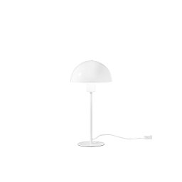 Stolní lampa Popart (bílá), kovová konstrukce pr. 20 x 40,1 cm, opálové stínidlo pr. 20 x 10 cm - FANEUROPE Obrázek pro produkt Stolní lampa Popart (bílá), kovová konstrukce pr. 20 x 40,1 cm, opálové stínidlo pr. 20 x 10 cm - FANEUROPE